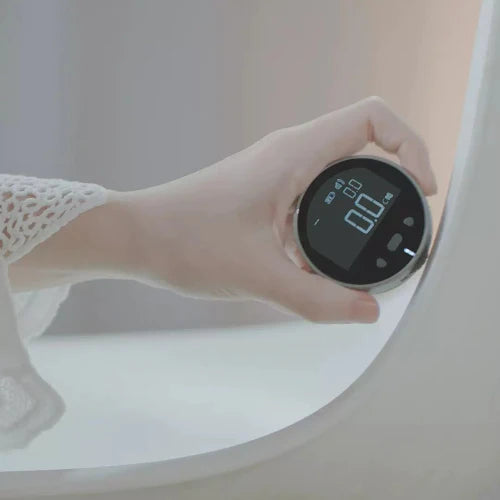 Régua eletrônica/Fita Métrica LCD 99,99mts - Recarregável