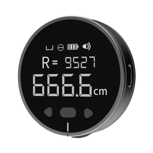 Régua eletrônica/Fita Métrica LCD 99,99mts - Recarregável