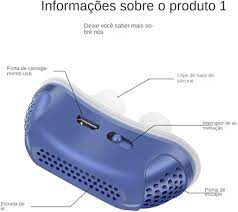 Aparelho Anti Ronco Elétrico Mini Cpap