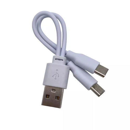 2 Pilhas AA USB PowerVAC 1.5v 2600mwh Aa Recarregável Usb-c + cabo